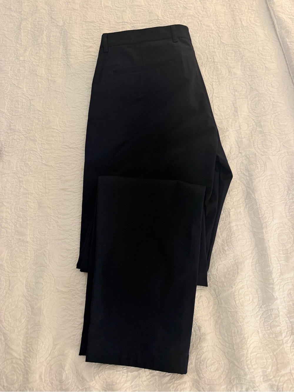 Theory Men's Navy Straight Chinos - Picture 4 of 7